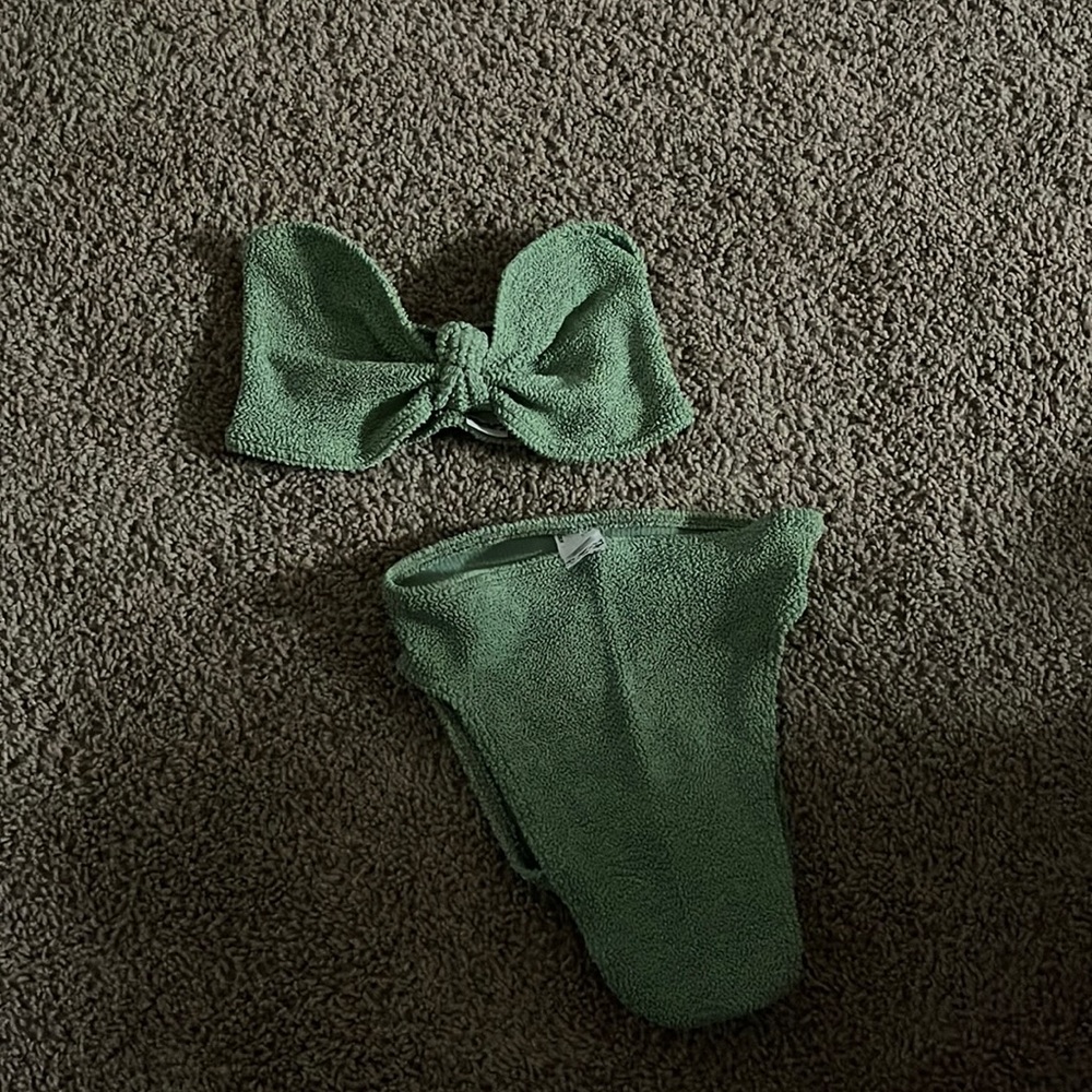 ASOS green bikini